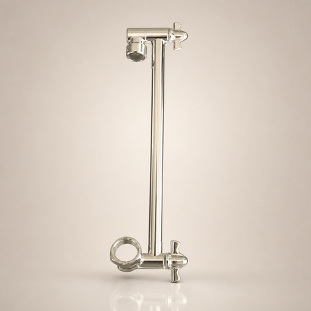 Shower Extension Arm – Stainless Steel | 10" Stainless Steel Adjustable Shower Extension Arm