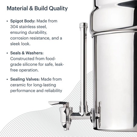 Water Level Spigot — alternate view