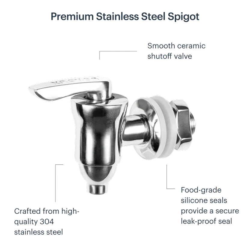 Stainless Steel Spigot — detail