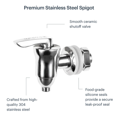 Stainless Steel Spigot — detail