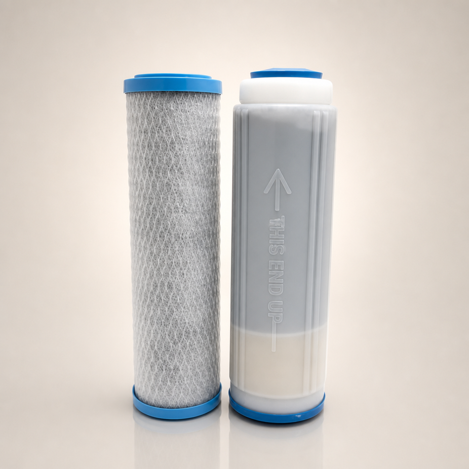 Ultimate Fluoride II Replacement Filters – Catalytic Carbon Block & Fluoride Cartridges