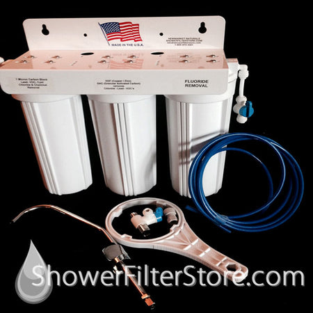 Ultimate Fluoride III with Fluoride, Carbon-KDF and Catalytic Carbon Block Water Filter